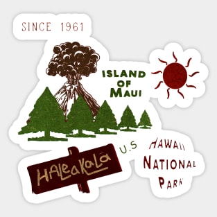 Haleakala National Park Hawaii Sticker